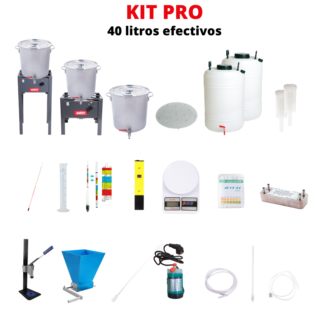 Kit Equipo Pro 40LT